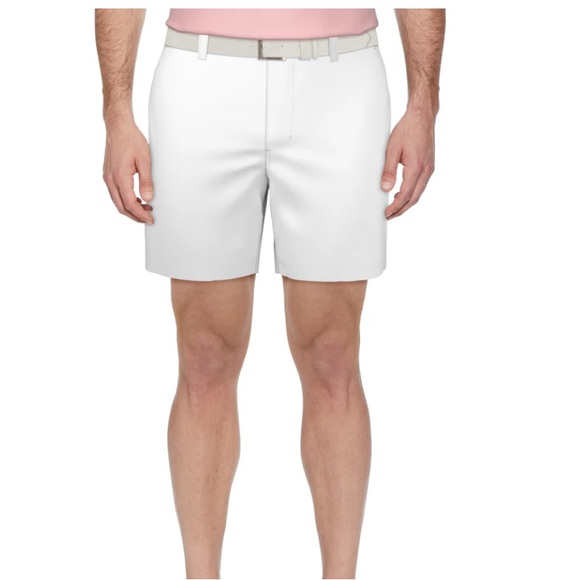 PGA TOUR Bright White Golf Shorts Size 36 NWOT - Picture 1 of 11